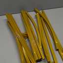 Wokceer Wedding Arch Backdrop Stand 7.2FT, 6.6FT, 6FT Set of 3 Gold Metal Arch Backdrop Stand for Wedding Ceremony Baby Shower Birthday Party Decor