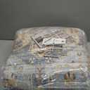 Washable Hallway Runner Rug 3x16: Non Slip Runner Rugs with Rubber Backing Soft Kitchen Rug Farmhouse Distressed Carpet Runner for Living Room Bedroom Bathroom (Blue, 3X16)