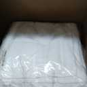 GOLD TEXTILES 12 Pack White Bath Mat Towels 20x30 Inches (Not a Bathroom Rug)- Cotton Blend Washable Economy Hotel Bath Mats