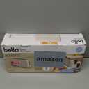 bella 2 Slice Slim Toaster, Fits-anywhere Kitchenware, 6 Setting Shade Control with Reheat & Cancel Buttons, Fits sourdough, 10 Long Slot, Anti Jam & Auto Shutoff, 900 Watt, Oatmilk