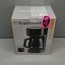 Toastmaster 12-Cup Digital Touchscreen Drip Coffee Maker - Programmable Automatic Coffee Machine - Kitchen Appliance with Keep Warm Setting