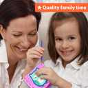 KRAFUN My First Sewing Bag Kit Arts & Crafts for Beginner Kids, 6 Easy DIY Sewing Handbag Pouch Sleeve Projects of Animal Theme, Instructions Learn to Sew & Felt Embroidery, Gift for Girls & Boys