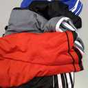 Real Essentials 5 Pack: Mens 9" Mesh Shorts Athletic Gym, Workout, Basketball, Running, Casual Lounge Activewear Pockets (XL)