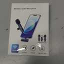 Wireless Lavalier Lapel Microphone for iPhone, iPad, mini Video Recording Mic for Interview Video Podcast Vlog YouTube & Livestream, Noise Reduction, Plug & Play (Pink Type C & Lightning Port)