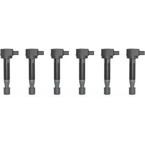 Ignition Coil Pack Set of 6 - Compatible with Acura & Honda V6 - CL, RL, TL, 2000, 2001, 2002, 2003 Accord 3.0L, 1999-2007 Odyssey - Replaces Part UF242, 30520P8EA01, 30520P8FA01, 30520RCAA02, C1221