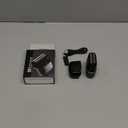 Electric Foil Shavers for Men: Mini Electric Razor for Face - IPX7 Waterproof Cordless Razor with LED Display & Fast Charge - Micro-Comb Technology & Precision Blades (Sanded Grey)