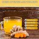 Premium Turmeric Ginger Cinnamon Tea Bags Organic, Turmeric Ginger Herbal Tea, 150 TeaBags, 100% Natural, Hand-made Blend, No Sugar, No Caffeine, No Gluten, Vegan (EXP 09/20/26)