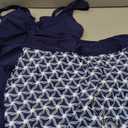 Talisea Womens Tankini Bathing Suits with Skirt Two Piece Tummy Control Swimsuits Ladies Swimwear (Blue, M)