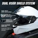 CYRIL Modular Motorcycle Helmet DOT Approved, Flip Up Full Face for Adults