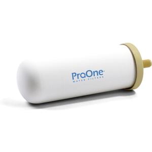 ProOne 7-Inch Gravity Water Filter Replacement G-Series 1-Pack - Universally Compatible with Gravity Water Filter Systems - NSF/ANSI Certified to Reduce Lead, Reduce Microplastics, & Total PFAS