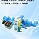 242252702 Refrigerator Water Inlet Valve Fit for Frigidaire Kenmore Electrolux Crosley Fridge Water Valve Replace 241636701 240531101 2692163 PS7784018 241734301 241734402 Кefrigerator Мalve