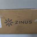 Zinus 14 Inch Rumi Metal Bed Frame, No Box Spring Needed, Black, Queen