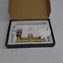 Wall Mount Tub Filler,Two Handle Bathtub Wall Faucet,Extra Long Spout Reach with High Water Flow,Brass Rough in Valve Included,Gold Brushed