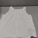 AKEWEI Cotton Linen Tank Tops for Women 2026 Spring Summer Sleeveless Crewneck Shirts Basic Blouses Casual Outfits S