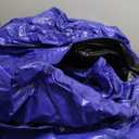 TICONN 4 Pack Extra Large Moving Bags Heavy Duty with Zippers & Carrying Handles, Durable Storage Bags Moving Boxes for Closet Organizers and Storage (4 Pack, Blue)