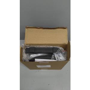 LuiceABC Corner Shelf Wall Mount, 5 Tier Corner Floating Shelf for Home, Bedroom, Office, Bathroom, Living Room Decorative (Black)