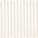 Ivory Tall Taper Candles 12 inch Unscented Smokeless Long Tall Tapered Candle for Candlesticks Sticks Wedding Advent Home Decor Dinner ChristmasSet of 12