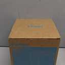 Tissue Box Cover, Square Facial Tissue Holder Storage for Bathroom Vanity, Countertops, Dressers, Night Stand, Parlors and Offices - White