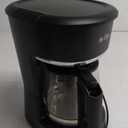 Mr. Coffee 12-Cup Switch Coffee Maker Black: Electric Drip Coffee Machine, 60 oz Capacity, Dishwasher-Safe Parts