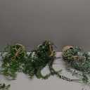 3 Pack Mini Artificial Hanging Greenary Fake Hanging Plants in Basket for Wall Living Room Decor Bathroom Shelf Home Indoor