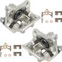 KUSATEC 19B6886 19B6887 Rear Disc Brake Caliper with Bracket fit for 2013-2018 Acura RDX; 2007-2016 Honda CR-V, 2012-2015 Crosstour; Both Left and Right side
