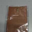 Small Wallet Women RFID Blocking Soft Leather Bifold Compact Card Holder Wallet for Women with Zipper Coin Pocket 4 ID Window (Brown)