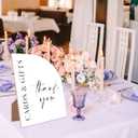 Cards And Gifts Sign for Wedding, Minimalist White Arch Sign, Wedding Accessories for Reception, Party Supplies And Decorations for Bridal Shower Activities, Baby Shower, Engagement Party, 20