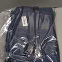 mygreen Canvas Cross Body Messenger Bag Shoulder Sling Backpack Travel Rucksack (Large, Dark Blue With Shoulder Zipper)