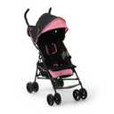 Ingenuity 3D Mini Convenience Stroller Lightweight Stroller with Compact Fold, Multi-Position Recline, Canopy with Pop Out Sun Visor and More Umbrella Stroller for Travel, Pink