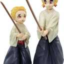 BANDAI Ichibansho Figure - Demon Slayer - Kyojuro Rengoku & Senjuro Rengoku (Immortal Ties), Spirits Collectible Statue
