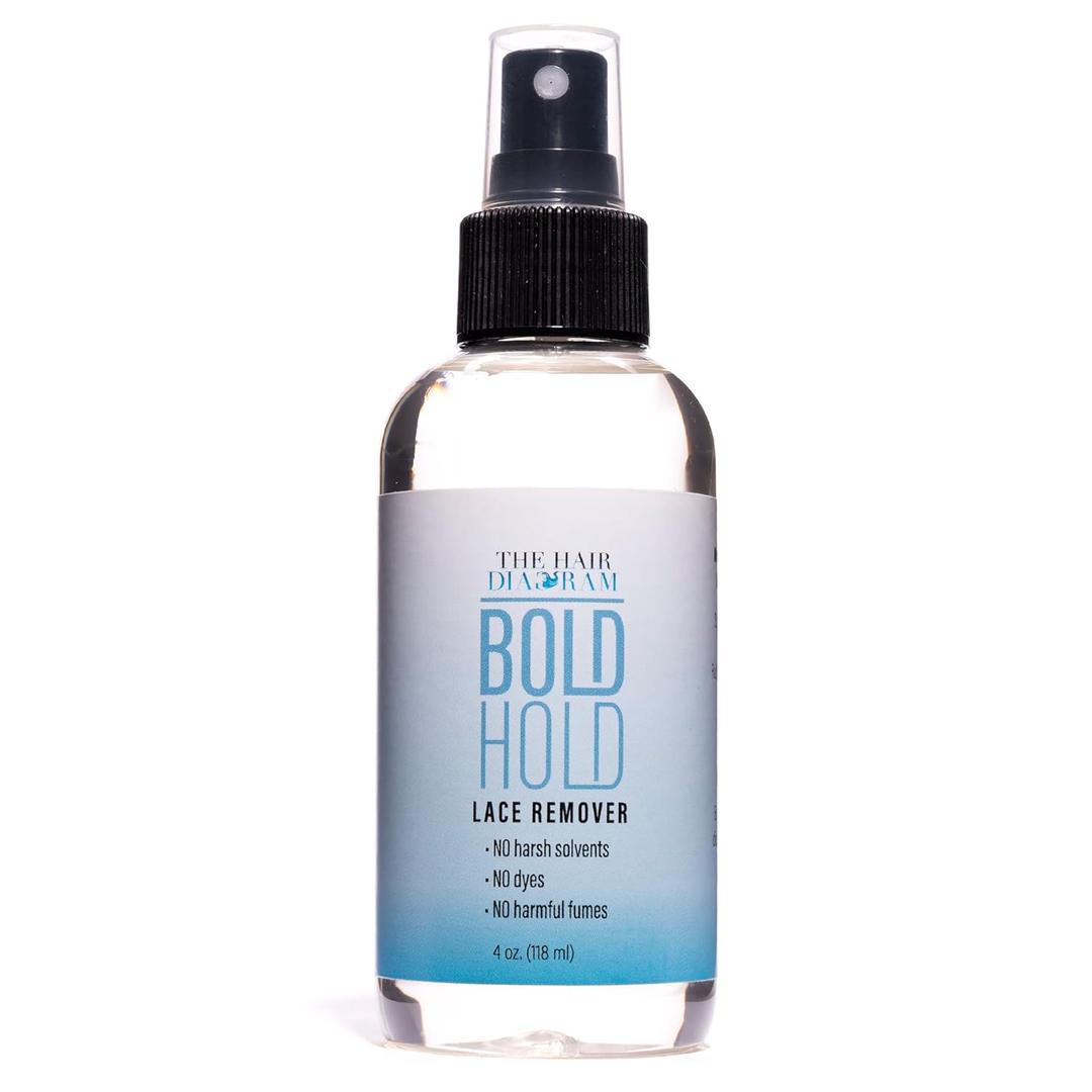 The Hair Diagram | Bold Hold Lace Remover 4 oz | No Dyes | FREE SHIPPING