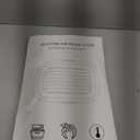 Silicone Air Fryer Liners 2 Pack, Reusable Compatible for Ninja Foodi DZ201, DZ401, DZ550, DZ302, COSORI 9QT, Chefman, Instant, and 6-in-1 8-10QT Dual Baskets