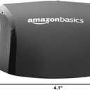 Amazon Basics Portable Wireless Computer Mouse, Ergonomic, 2.4 GHz Optical, DPI Adjustable, Easy to Use, Compatible With PC, Mac, Laptop, Black