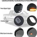 Left Driver Side Mirror Fits 2015-2020 Ford F150 Mirrors with Power Glass,Heated,Puddle Lights,Blind Spot Detection,Turn Signal,Memory,Power Folding,Without Camera Replace FO132052818 Pins