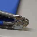 Ostrich Beach Lounge Chair, Folding & Reclining Outdoor Chaise Lounger, Blue - Portable Adjustable Recliner Chair for Lawn, Pool, Patio, Garden, and Yard, Blue