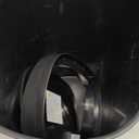 BestOffice | 13 Gallon Trash Can with Lid | Automatic Touchless Garbage Can | Odor Control | Modern Oval Design | Easy to Clean | Plastic | Black | Fits Any Kitchen, Bathroom, Office or Home