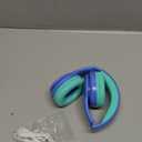 Kids Bluetooth Headphones, Lightweight Wireless Headphones for Kids, 85/94dB Volume Limited, 60 Hours Playtime, Bluetooth 5.3, Over-Ear Toddler Headsets with Built-in Mic-Blue