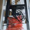 Plant Stand Indoor with Grow Light,4-Tiered Tall Plant Stand Indoor, Metal Plant Shelf with Adjustable Light, Ideal for Living Room, Garden, Patio (Black/ Brown)