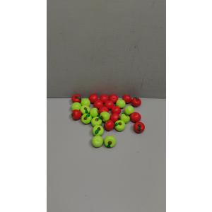 Chalyna 30 Pieces Fruit Stress Ball Toys Red and Green Fruit Stress Relief Squeeze Balls Squeeze Finger Toys for Adults Finger Exercise Carnival Reward Gifts Party Favor Supplies(1.96 Inch)