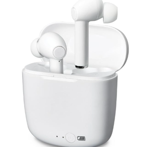 ILIVE TRULY WIRE-FREE EARBUDS IAEBT209W BLUETOOTH 5 W/CHARGING CASE WHITE