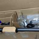 Dyson V8 Absolute Cordless Vacuum Cleaner, HEPA Filter, Rotating Brushes, Bagless, Battery Operated, Up to 40 Min Runtime, Silver, with 5AVE Microfiber Cloth