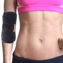 Everyday Medical Elbow Brace for Men & Women - Adjustable Ulnar Nerve Entrapment Brace With Removable Splint, Elbow Compression Sleeve For Tendonitis, Arthritis, Cubital Tunnel Syndrome Relief - L/XL