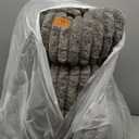 FURTIME Dog Bed for Small Dogs, Washable Orthopedic Dog Bed with Removable Cover, Rectangle Soft Calming Sleeping Puppy Bed Durable Pet Cuddler with Anti-Slip Bottom, Grey, S (20"x19"x6")