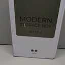 ZICOTO Decorative Storage Boxes with Lids  Set of 2 Beautiful PU Leather Organizer Bins for Your Bookshelf Home Decor - Safely Store Photos, Documents and Memory Box Keepsakes in Style (Sage)