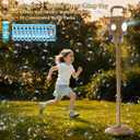 Automatic Bubble Machine for Kids & Toddlers 1-3, Remote Control LED Street lamp Bubble Toy for Indoor House Outdoor Play, Summer Water Toys for Toddler Baby Boy Girl Birthday Party Gifts