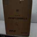 Pyle PPHP1299WU.5 Karaoke Portable PA Speaker System - 1000W Active Powered Wireless Bluetooth Compatible Outdoor Speaker W/Rechargeable Battery, Wheels, USB MP3 RCA, 2 UHF Microphone, Remote, Black