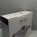 7-QT Shabu Shabu Hot Pot with Divider Double Flavor Divided Stockpot with Glass Lid Dual Sided Soup Cookware for Induction Cooktop Gas Stove Hot Burner