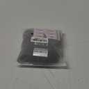 HOOJIH Messy Bun Hair Piece, 2PCS Tousled Updo with Tendrils Hair Bun Extensions Wavy Curly Hair Wrap Ponytail Hairpieces Hair Scrunchies for Women HB010 Dasiy - Warm Brown with little black mixed