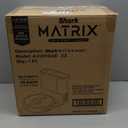 Shark AV2310AE Matrix Self-Emptying Robot Vacuum with No Spots Missed on Carpets and Hard Floors, Precision Home Mapping, Perfect for Pet Hair, Bagless, 45-Day Capacity Base, Wi-Fi Black/Brass