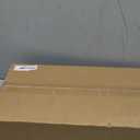 SPUNKYJUNKY Ceramic Dog and Cat Bowl Set with Wooden Stand, Modern Cute Weighted Food Water Bowl Set for Medium to Large Size Dogs (42 OZ, 2  Grey) (5 CUPS)